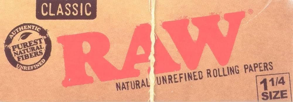 RAW Classic 1 1/4 1.25 Medium Rolling Papers