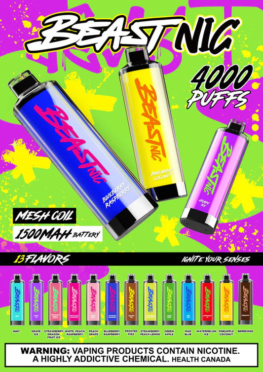 BEAST NIC 4K PUFF