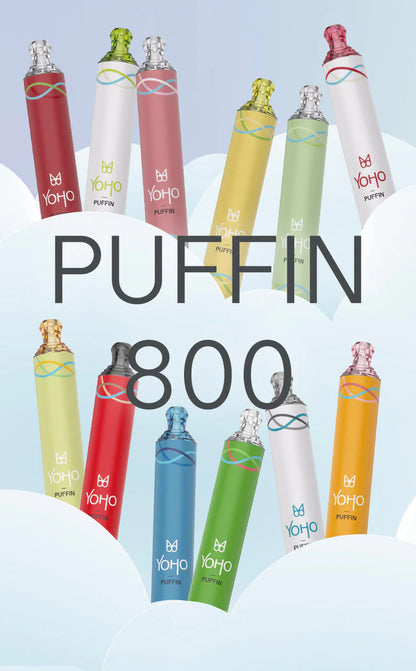 YOHO PUFFIN 800 PUFF DISPOSABLES