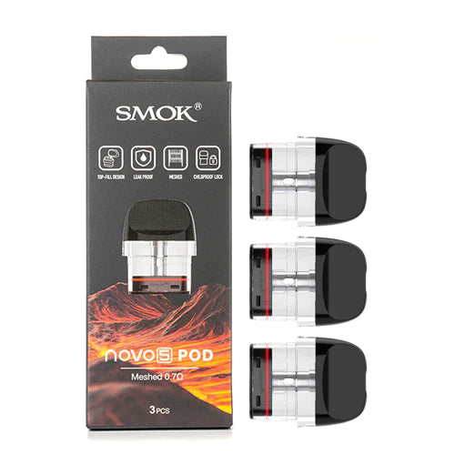 SMOK NOVO 5 REPLACEMENT POD (3 Pack)