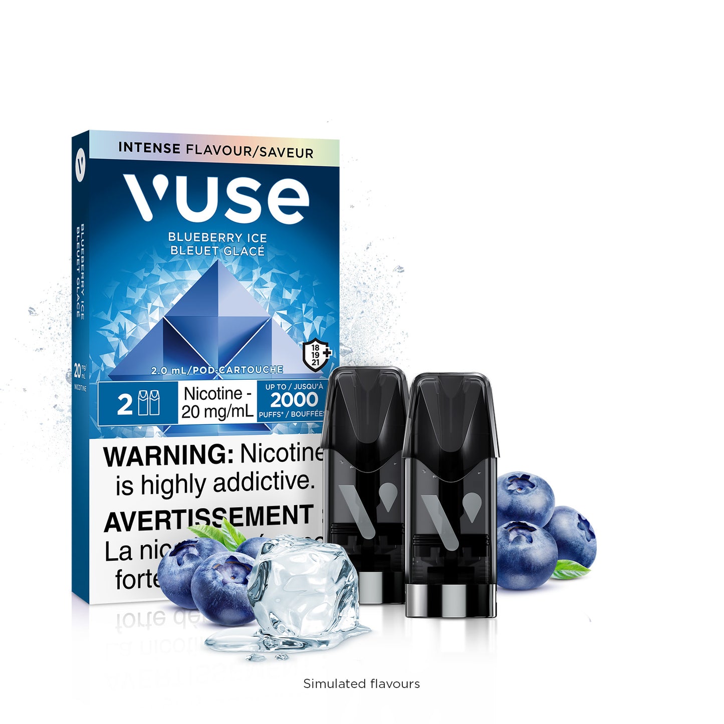 VUSE EPOD  1.6% 18MG 20MG CARTIDGES