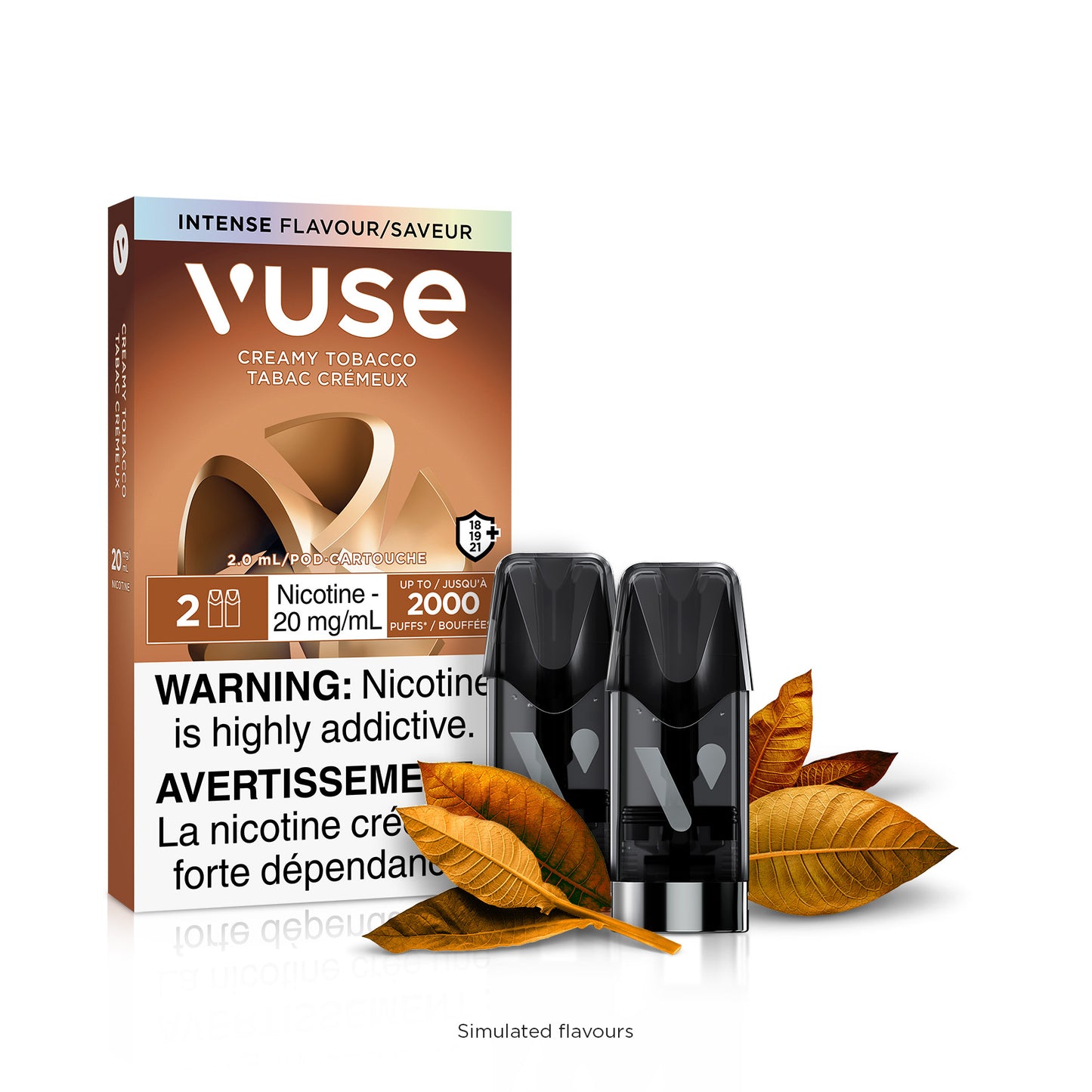 VUSE EPOD  1.6% 18MG 20MG CARTIDGES