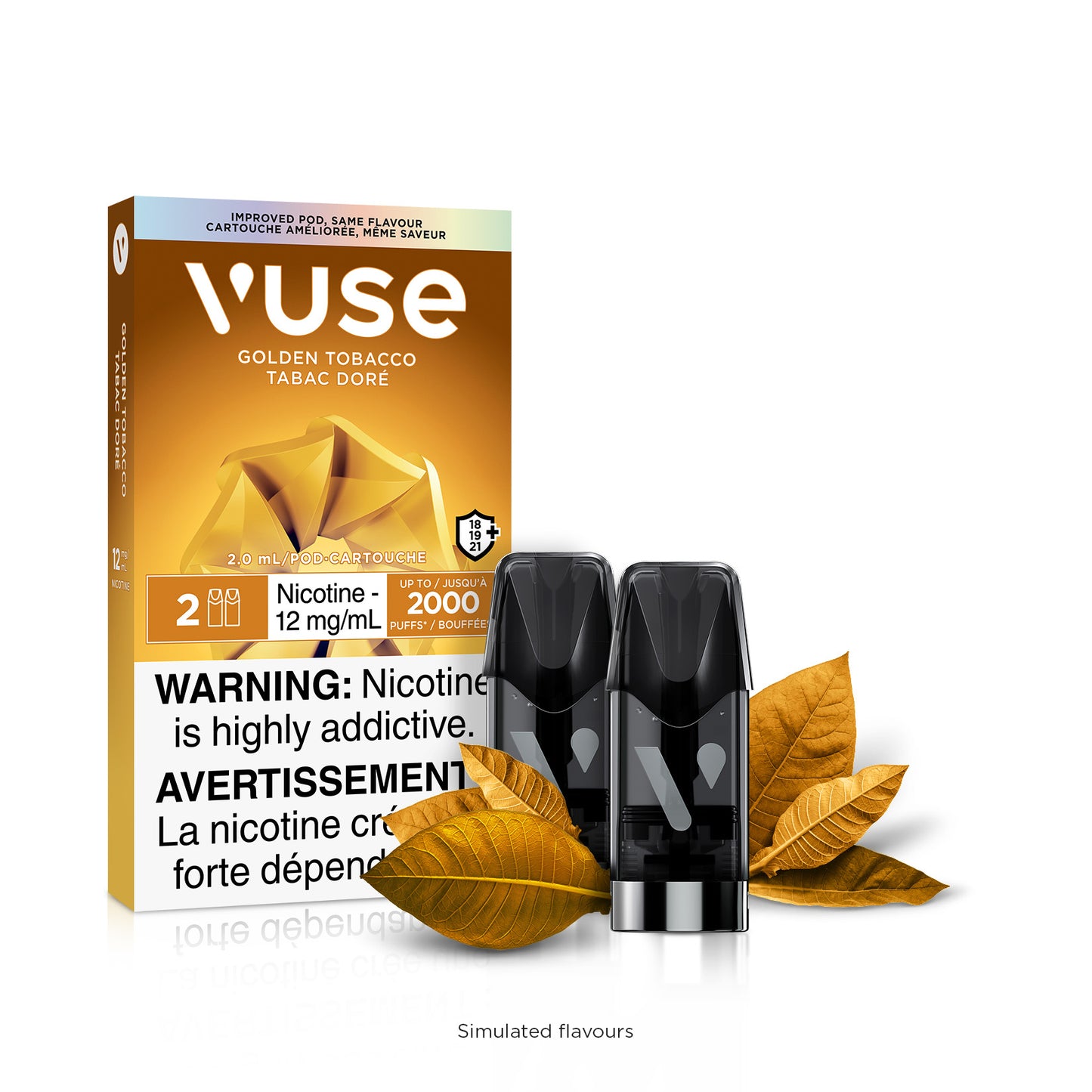 VUSE EPOD  1.6% 18MG 20MG CARTIDGES