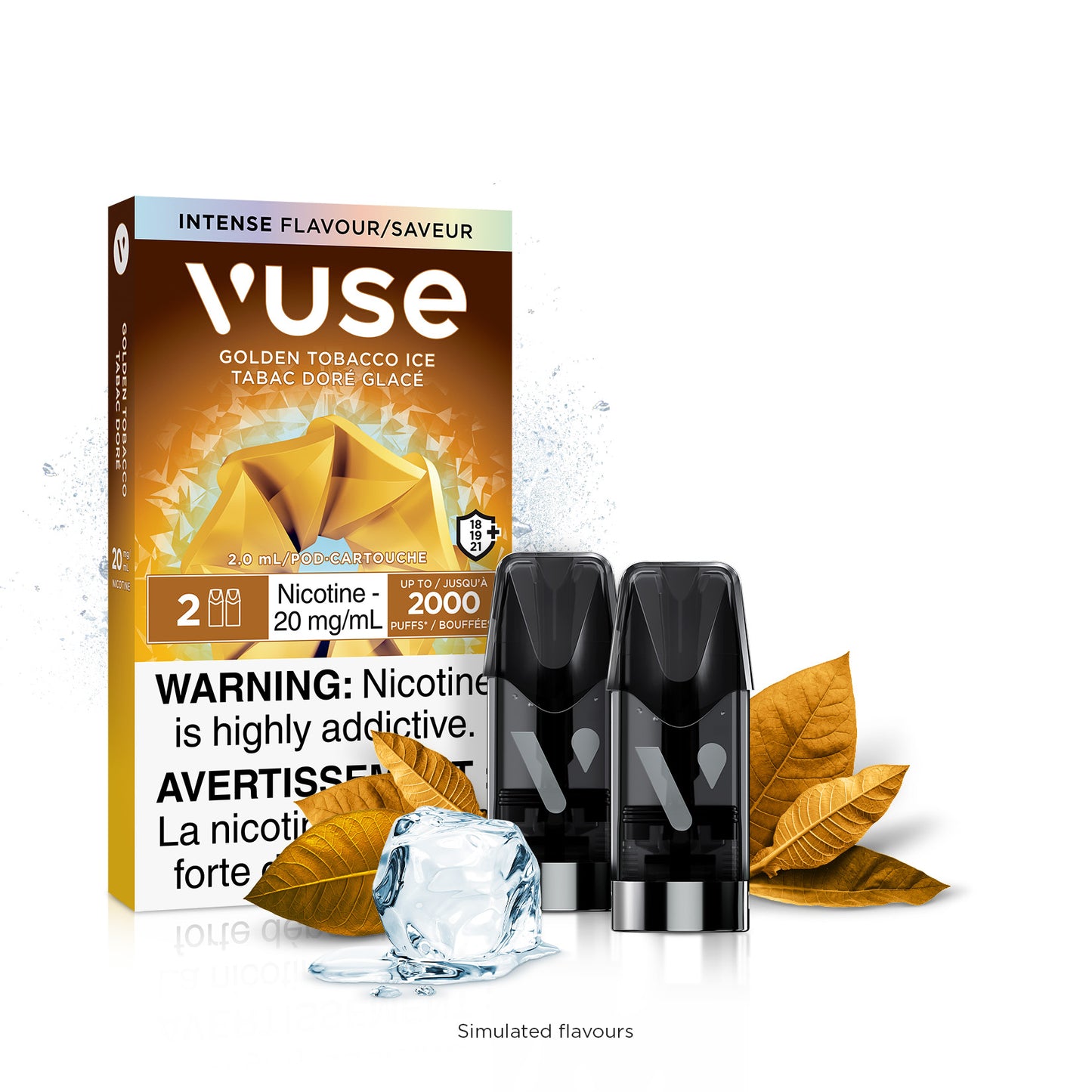 VUSE EPOD  1.6% 18MG 20MG CARTIDGES