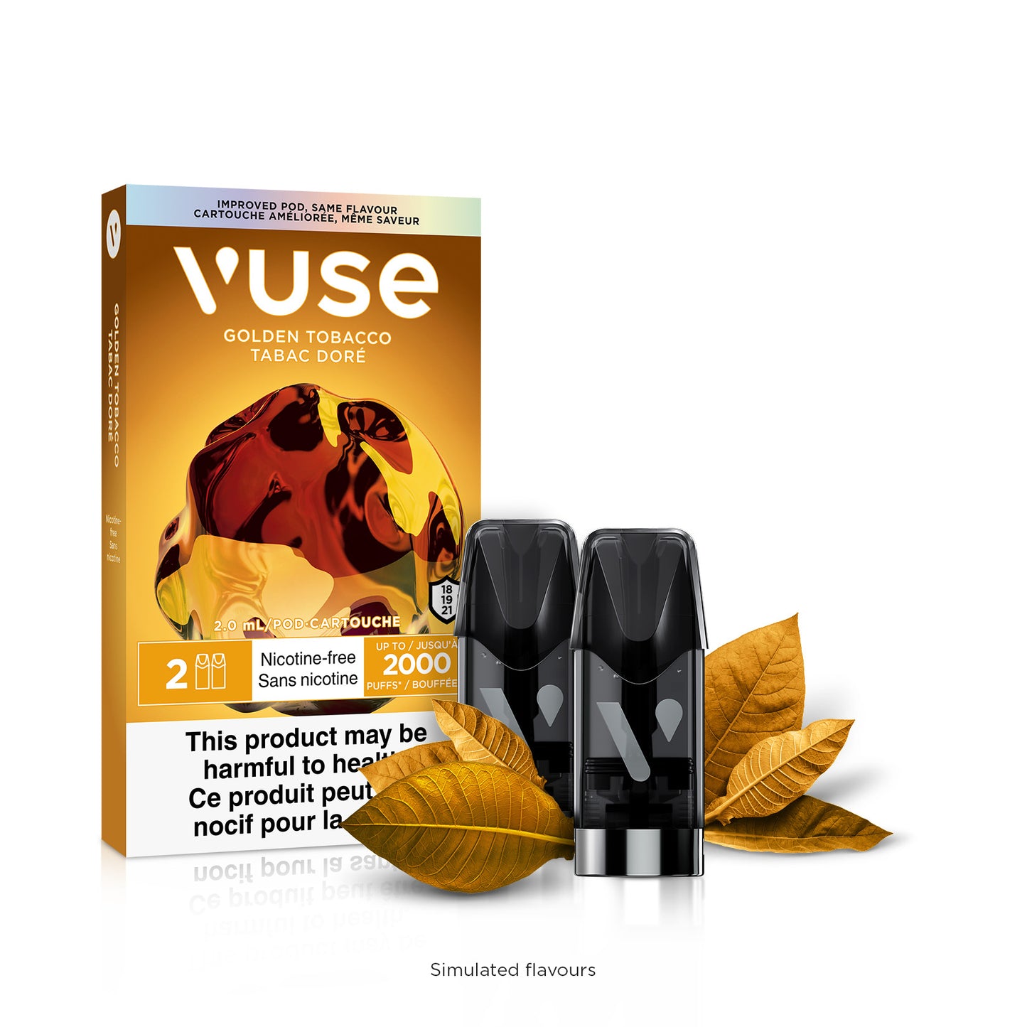 VUSE EPOD  1.6% 18MG 20MG CARTIDGES