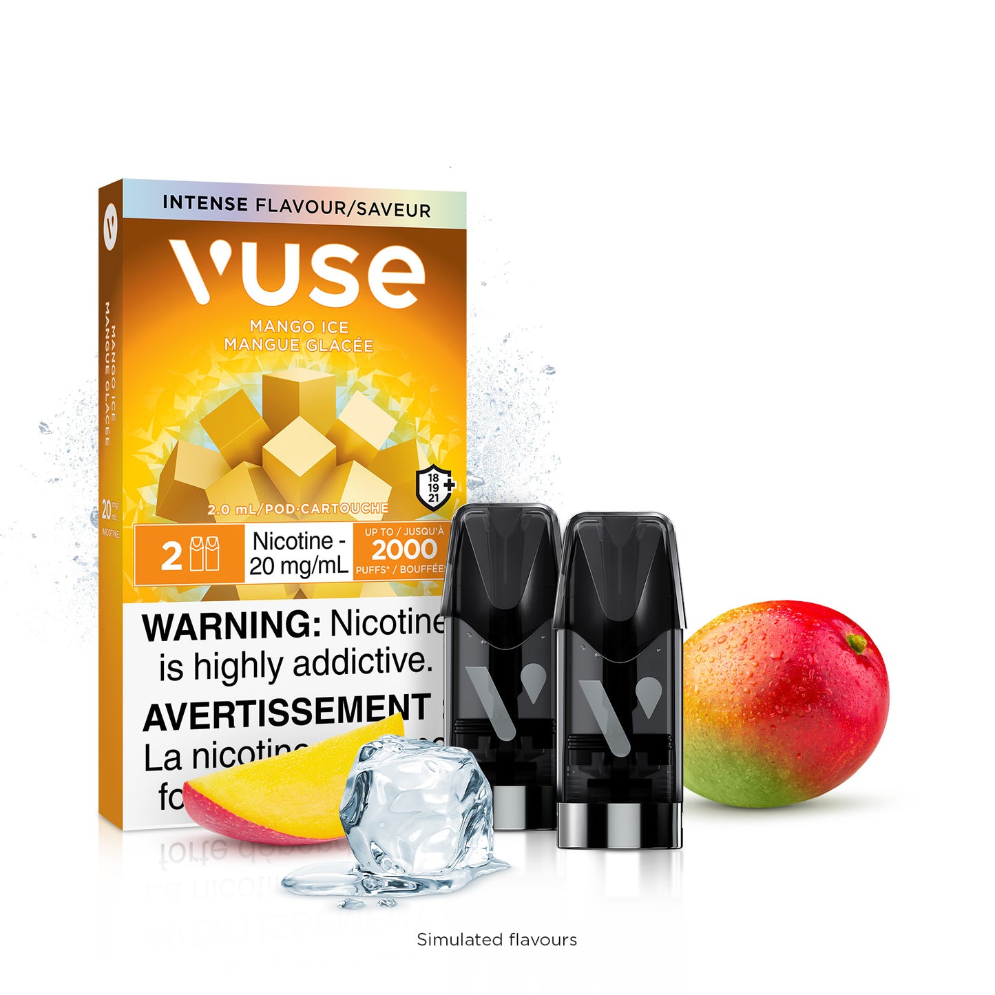 VUSE EPOD  1.6% 18MG 20MG CARTIDGES