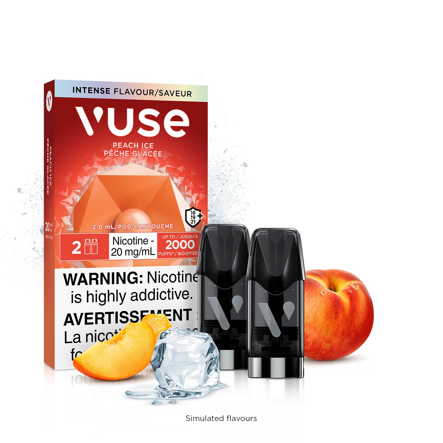 VUSE EPOD  1.6% 18MG 20MG CARTIDGES