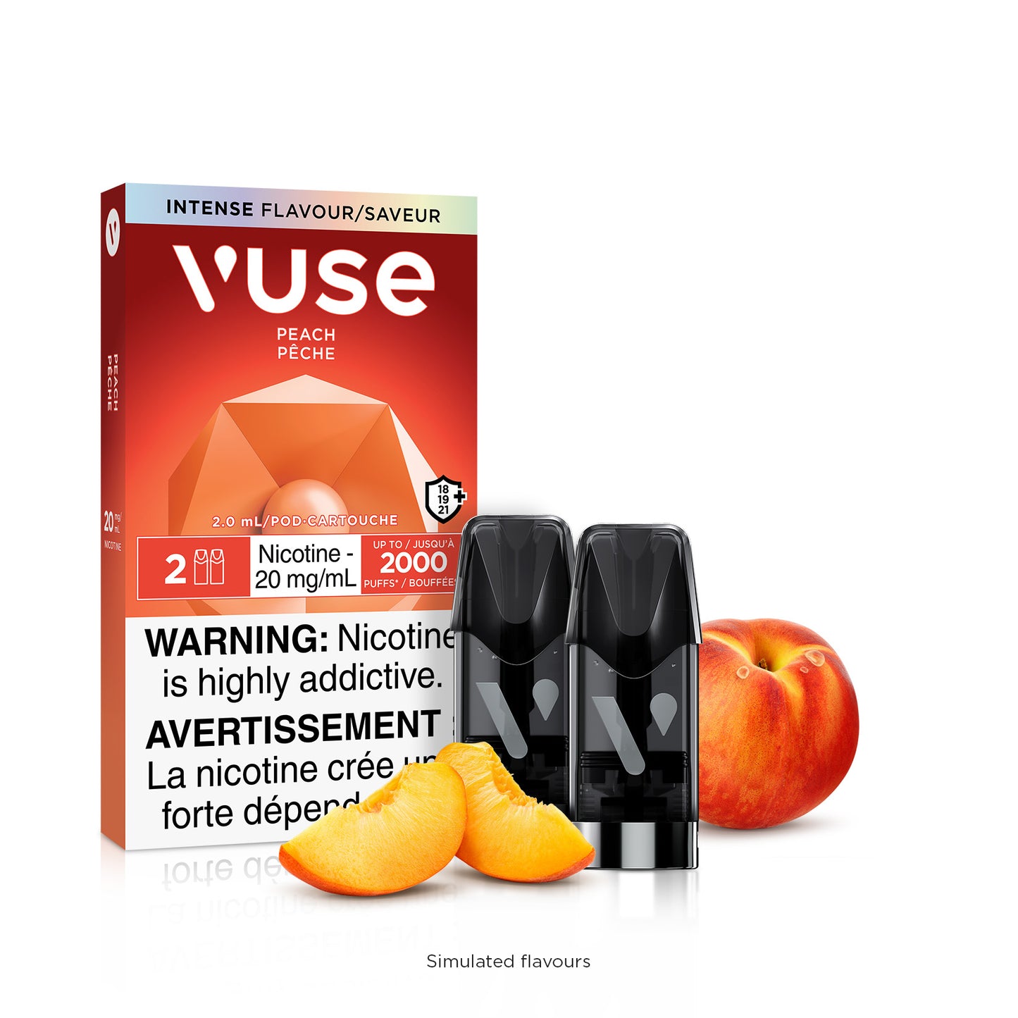 VUSE EPOD  1.6% 18MG 20MG CARTIDGES