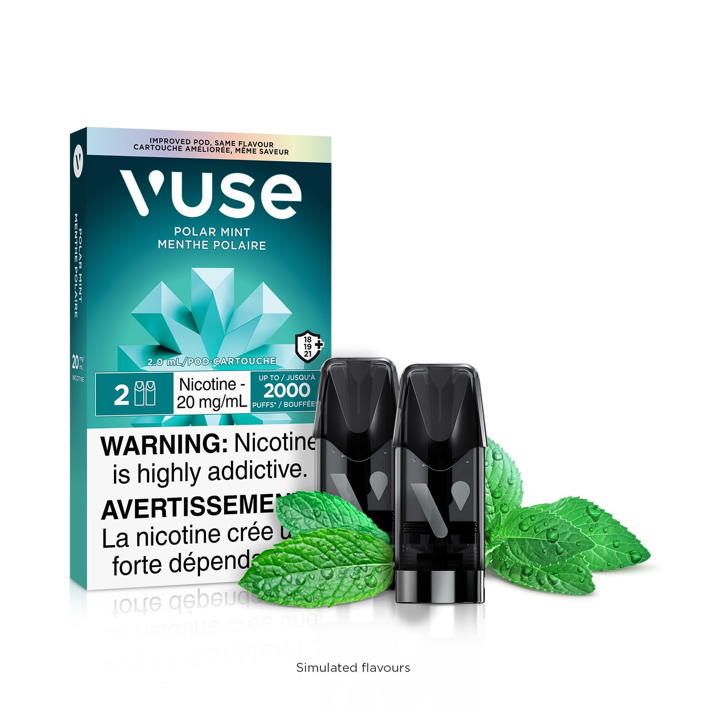 VUSE EPOD 20MG BOLD+ CARTRIDGES