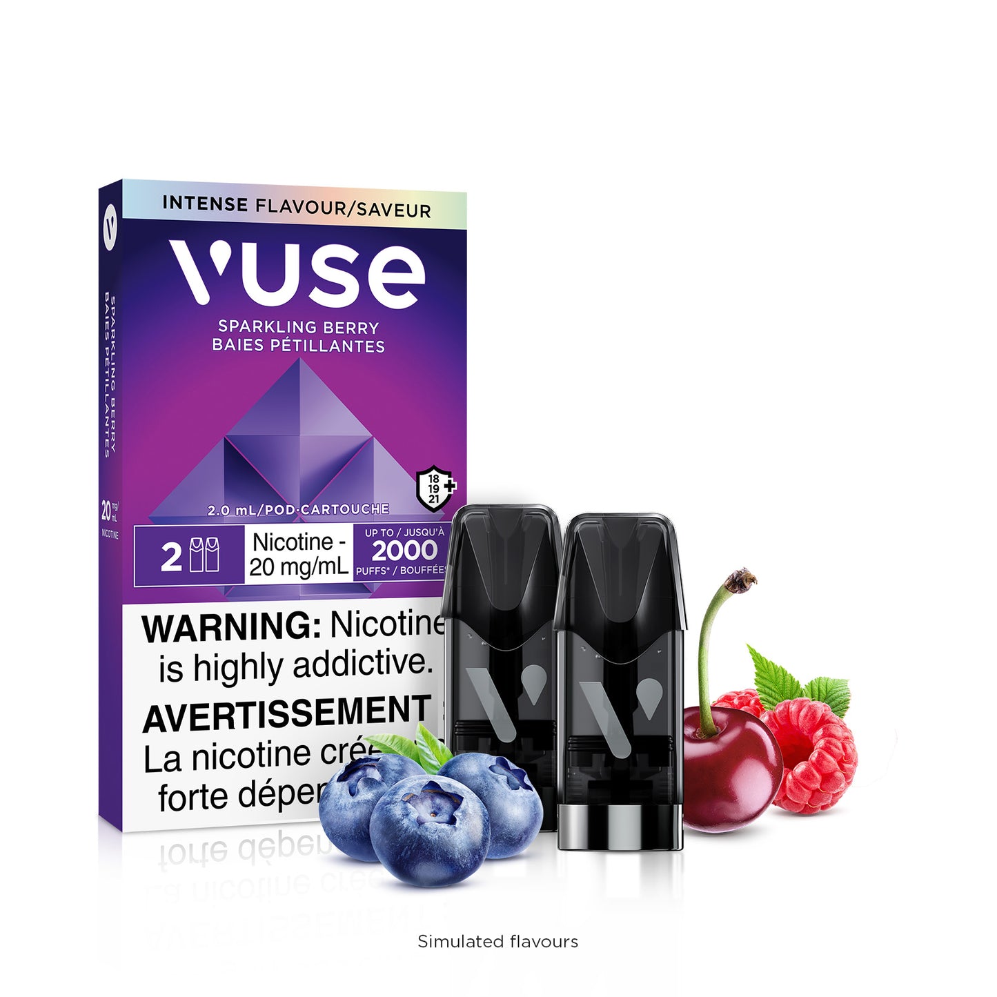 VUSE EPOD  1.6% 18MG 20MG CARTIDGES