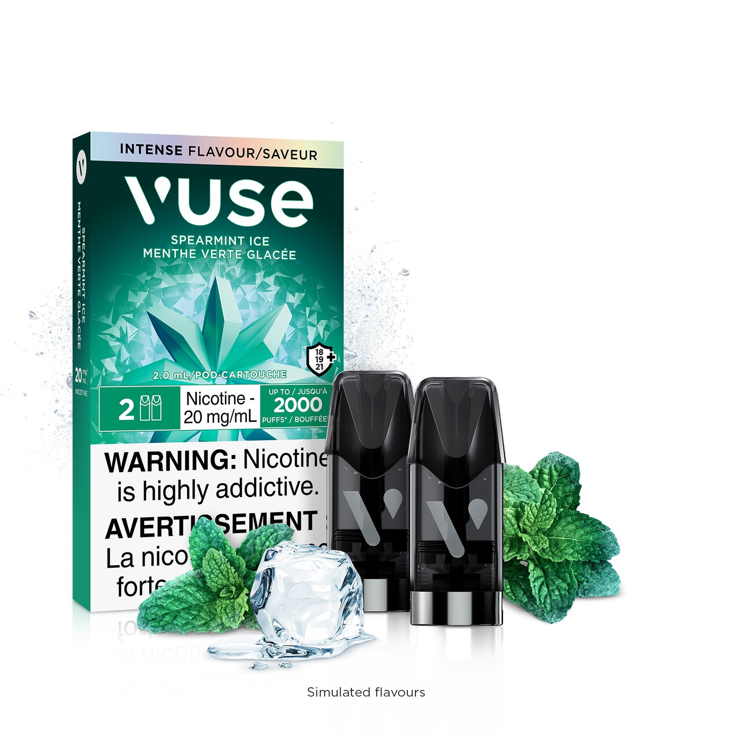 VUSE EPOD  1.6% 18MG 20MG CARTIDGES