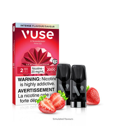 VUSE EPOD  1.6% 18MG 20MG CARTIDGES