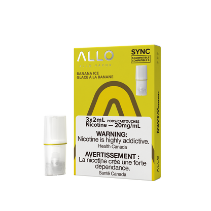 ALLO Vape Pod - Banana ice flavor