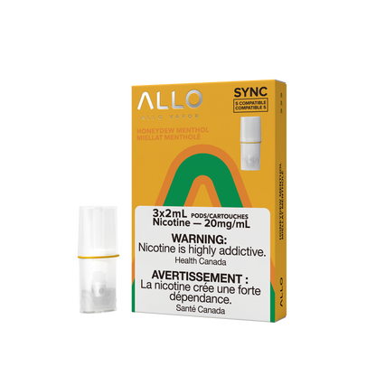ALLO SYNC PODS Honeydrew menthol 