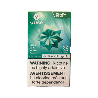 VUSE EPOD 12MG CARTRIDGES (Mellow)