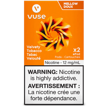 VUSE EPOD 12MG CARTRIDGES (Mellow)