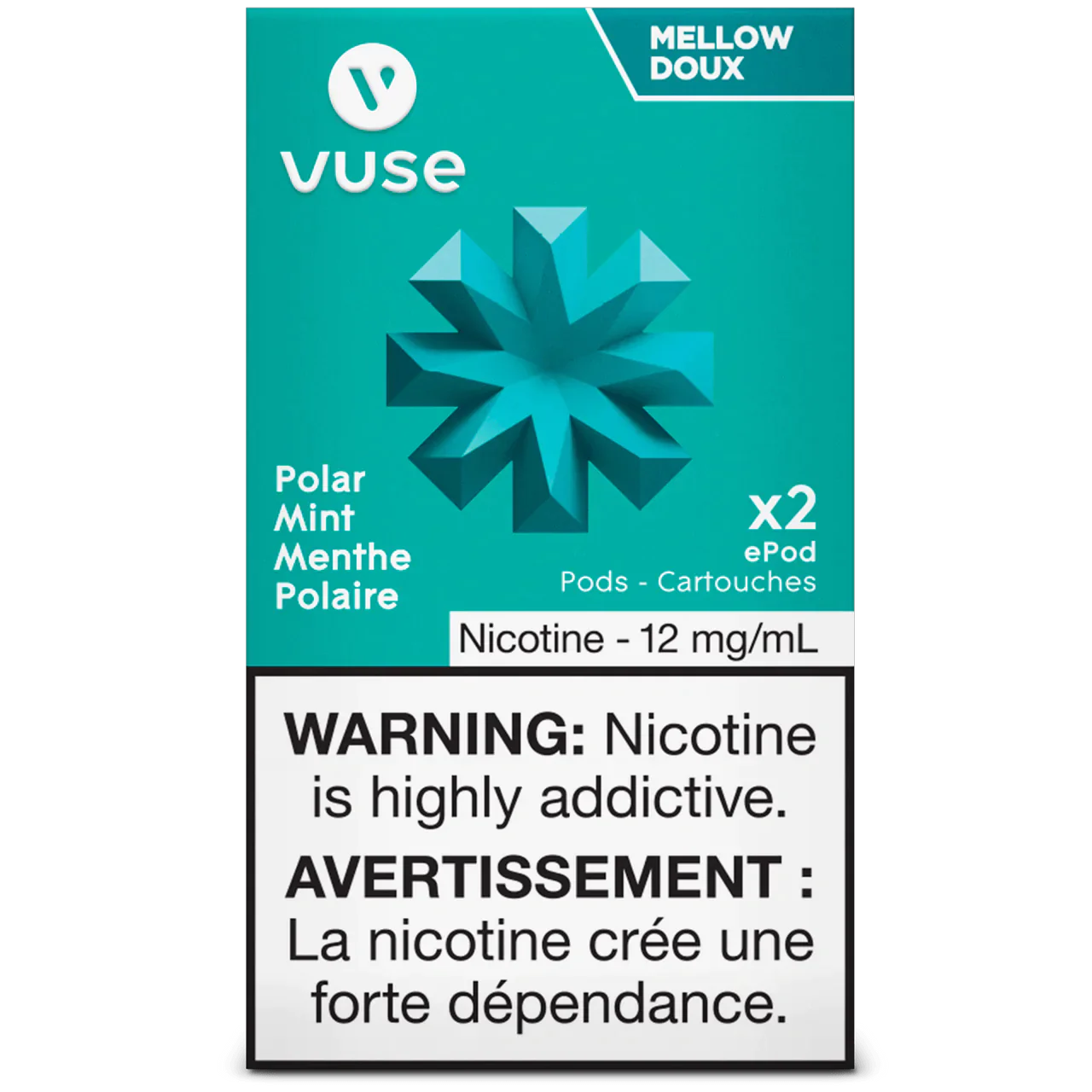 VUSE EPOD 12MG CARTRIDGES (Mellow)